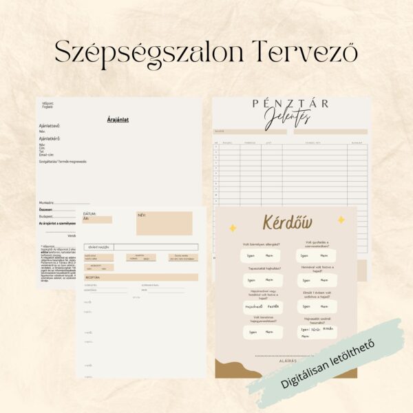 Digitális szalon segédlet