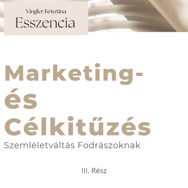 Marketing-és Célkitűzés